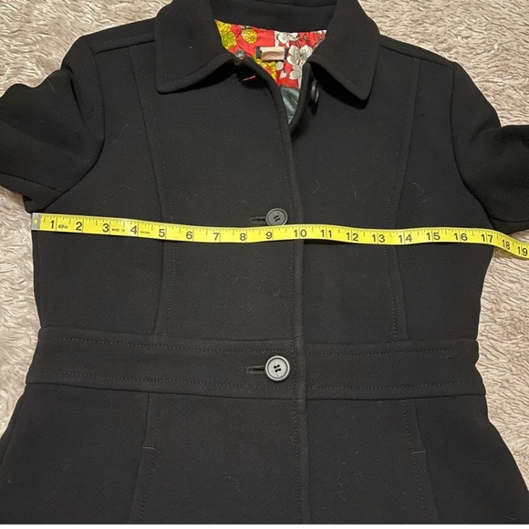 J. Crew black wool blend lady day pea coat - Picture 7 of 10
